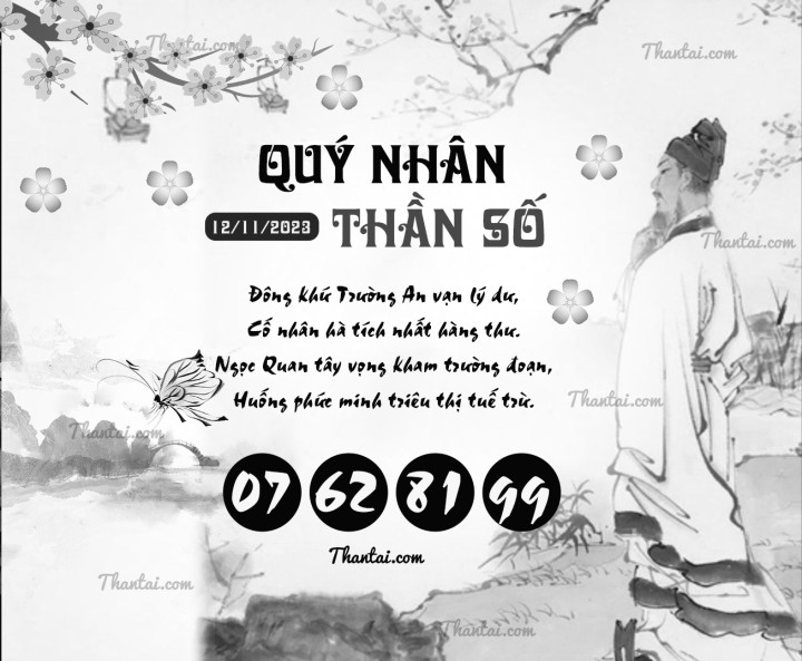 QUÝ NHÂN THẦN SỐ 28/10/2023