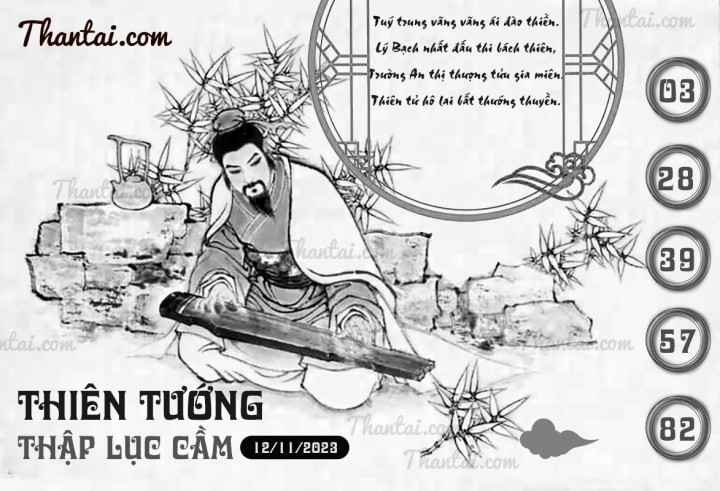 THIÊN TƯỚNG THẬP LỤC CẦU 28/10/2023