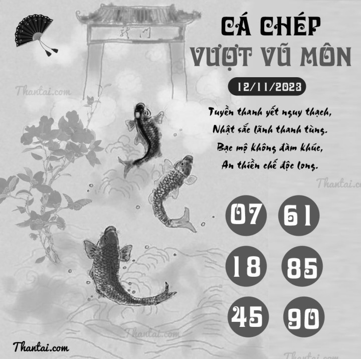 CÁ CHÉP VƯỢT VŨ MÔN 28/10/2023