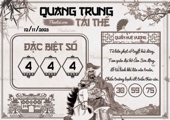 QUANG TRUNG TÁI THẾ 28/10/2023