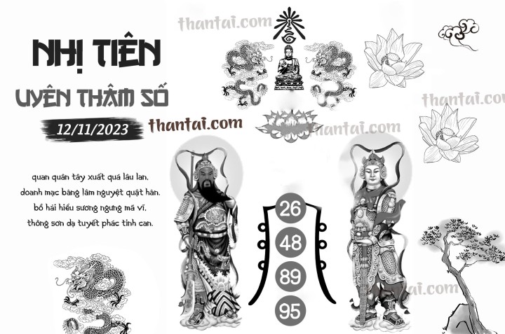 NHỊ TIÊN UYÊN THÂM SỐ 28/10/2023