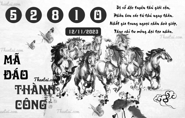 MÃ ĐÁO THÀNH CÔNG 28/10/2023