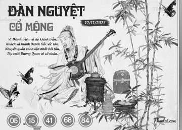 ĐÀN NGUYỆT CỔ MỘNG 12/11/2023