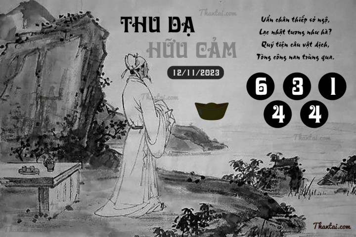 THU DẠ HỮU CẢM 28/10/2023