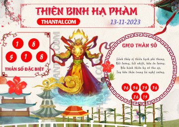 Thiên Binh Hạ Phàm 13/11/2023