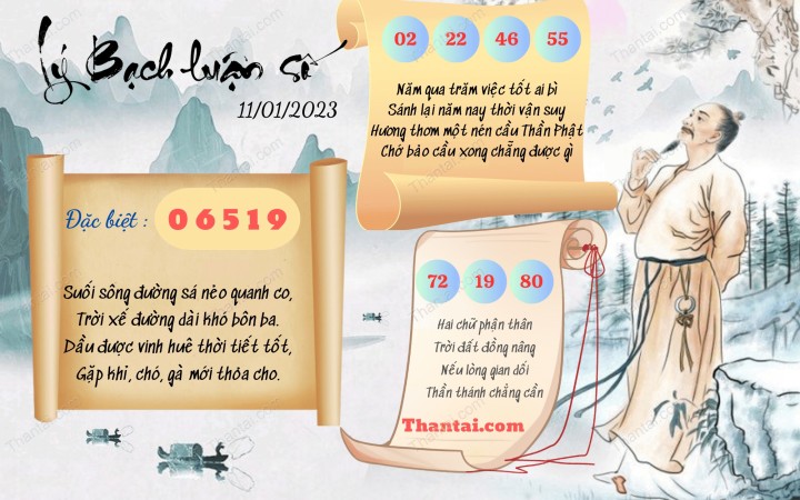 Lý Bạch Luận Số 01/01/2023