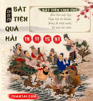 BÁT TIÊN QUÁ HẢI 13/11/2023