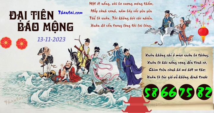 Đại Tiên Báo Mộng 29/10/2023