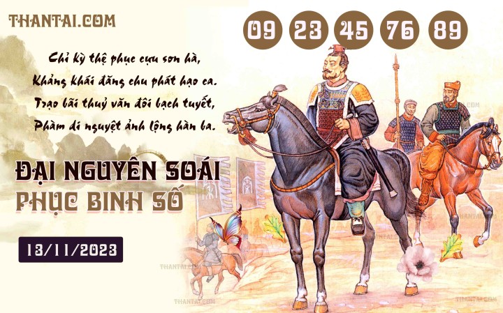 Đại Nguyên Soái 29/10/2023