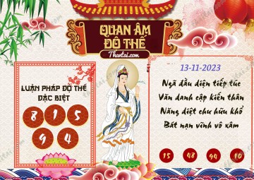 Quan Âm Độ Thế 13/11/2023