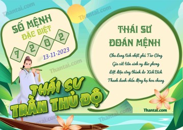 Thái Sư Trần Thủ Độ 13/11/2023