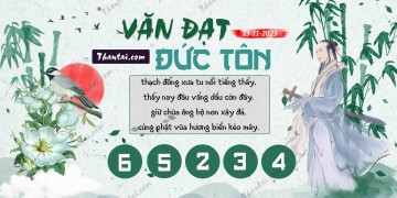 Văn Đạt Đức Tôn 13/11/2023