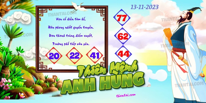 THIÊN MỆNH ANH HÙNG 29/10/2023