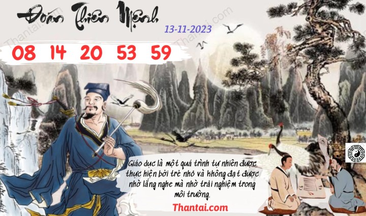 Đoán Thiên Mệnh 29/10/2023