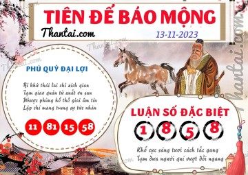 Tiên Đế Báo Mộng 13/11/2023