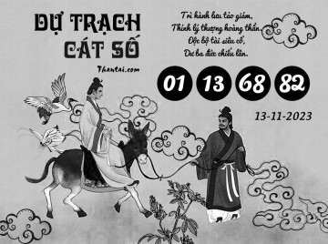 DỰ TRẠCH CÁT SỐ 13/11/2023