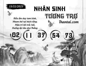 NHÂN SINH TƯƠNG TRỢ 13/11/2023