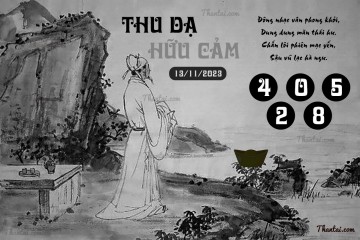 THU DẠ HỮU CẢM 13/11/2023