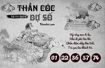 THẦN CÓC DỰ SỐ 13/11/2023