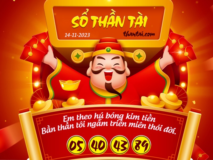 SỔ THẦN TÀI 30/10/2023
