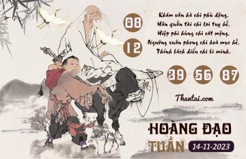 HOÀNG ĐẠO TUẦN 14/11/2023