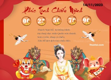 Phúc Tinh Chiếu Mệnh 14/11/2023