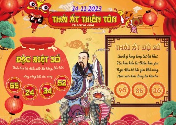 Thái Ất Thiên Tôn 14/11/2023