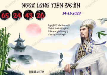 Ngọa Long Tiên Đoán 14/11/2023