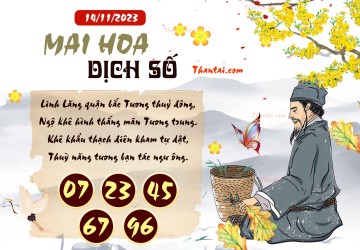 Mai Hoa Dịch Số 14/11/2023