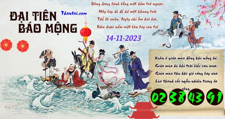 Đại Tiên Báo Mộng 30/10/2023