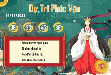 DỰ TRI PHÚC VẬN 14/11/2023