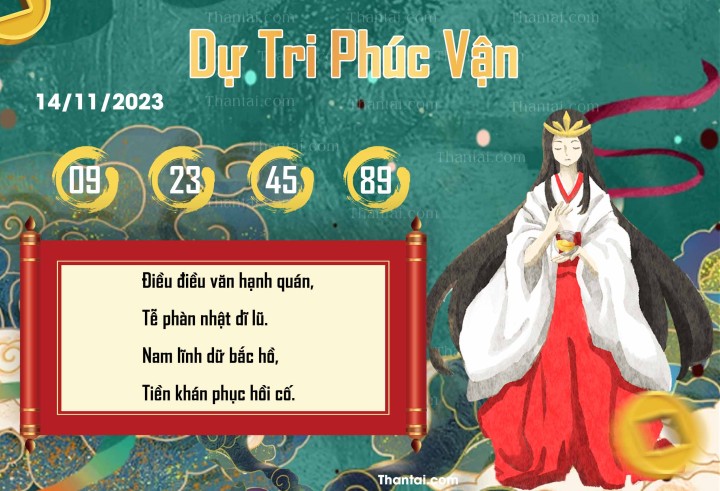 DỰ TRI PHÚC VẬN 30/10/2023