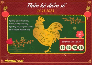 Thần Kê Điểm Số 14/11/2023