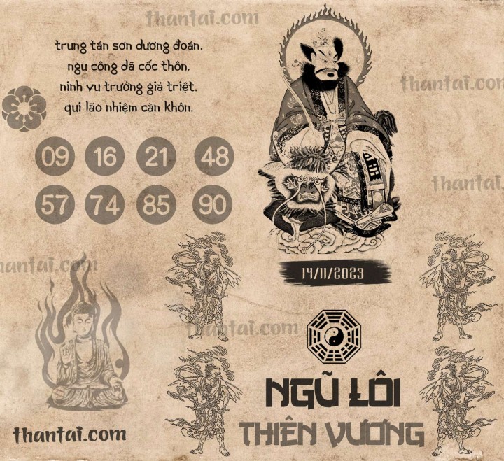 NGŨ LÔI THIÊN VƯƠNG 30/10/2023