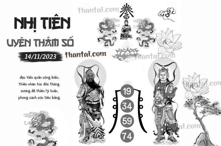 NHỊ TIÊN UYÊN THÂM SỐ 30/10/2023