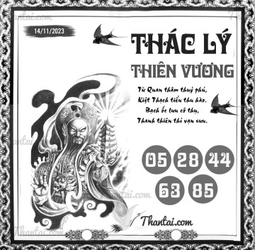 THÁC LÝ THIÊN VƯƠNG 14/11/2023