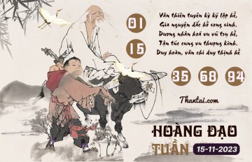 HOÀNG ĐẠO TUẦN 15/11/2023