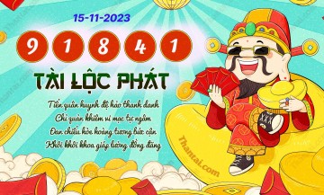 Tài Lộc Phát 15/11/2023