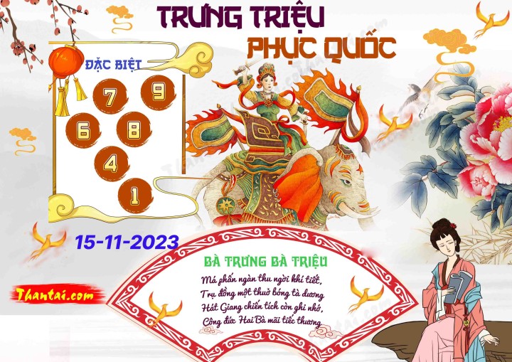 Trưng Triệu Phục Quốc 31/10/2023