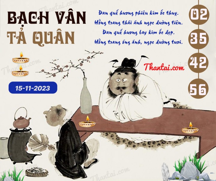 Bạch Vân Tả Quân 31/10/2023