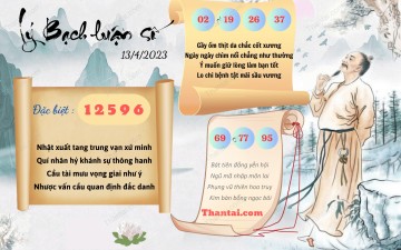 Lý Bạch Luận Số 13/04/2023