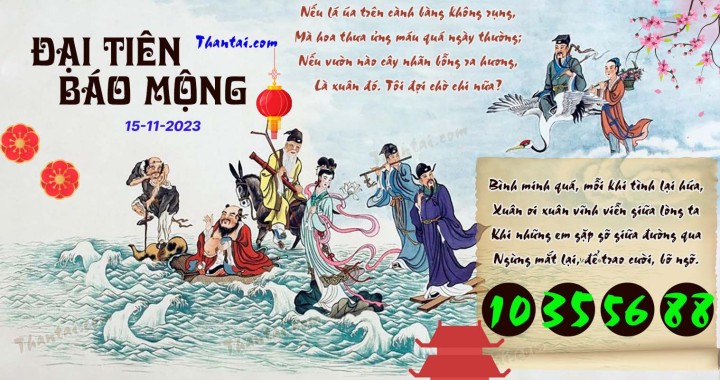Đại Tiên Báo Mộng 31/10/2023