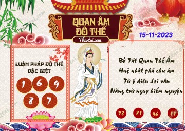 Quan Âm Độ Thế 15/11/2023