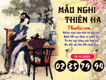 Mẫu Nghi Thiên Hạ 15/11/2023