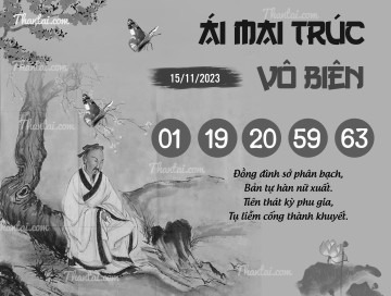 ÁI MAI TRÚC VÔ BIÊN 15/11/2023