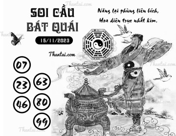 SOI CẦU BÁT QUÁI 15/11/2023