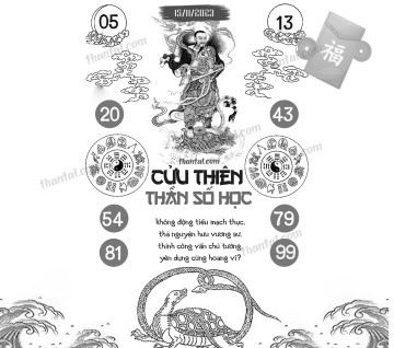 CỬU THIÊN THẦN SỐ HỌC 15/11/2023