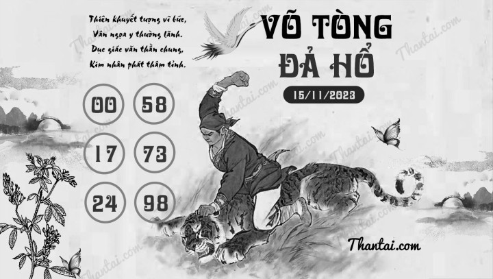 VÕ TÒNG ĐẢ HỔ 31/10/2023