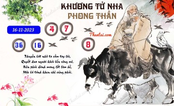 Khương Tử Nha Phong Thần 16/11/2023