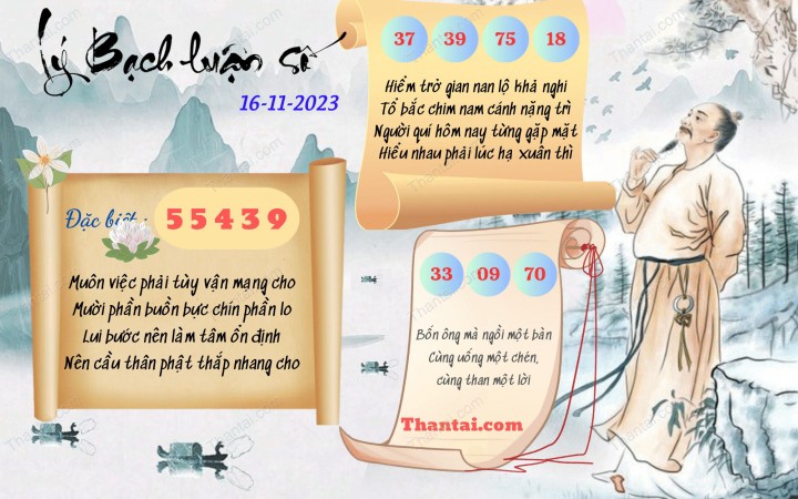 Lý Bạch Luận Số 01/11/2023